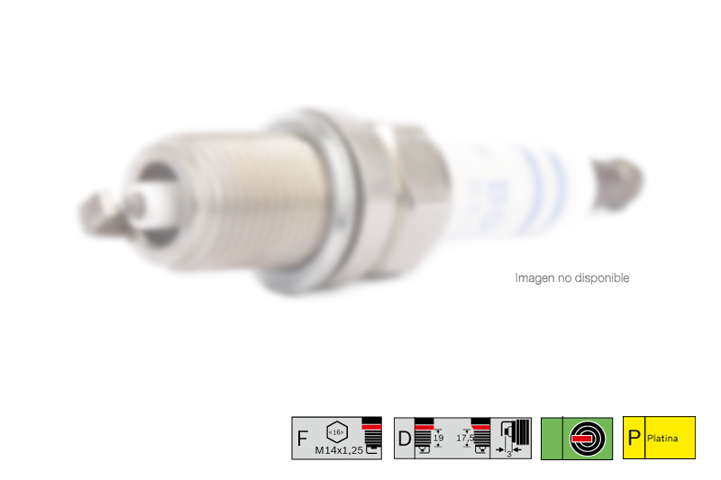 Bujia Platino FR7DPP +24