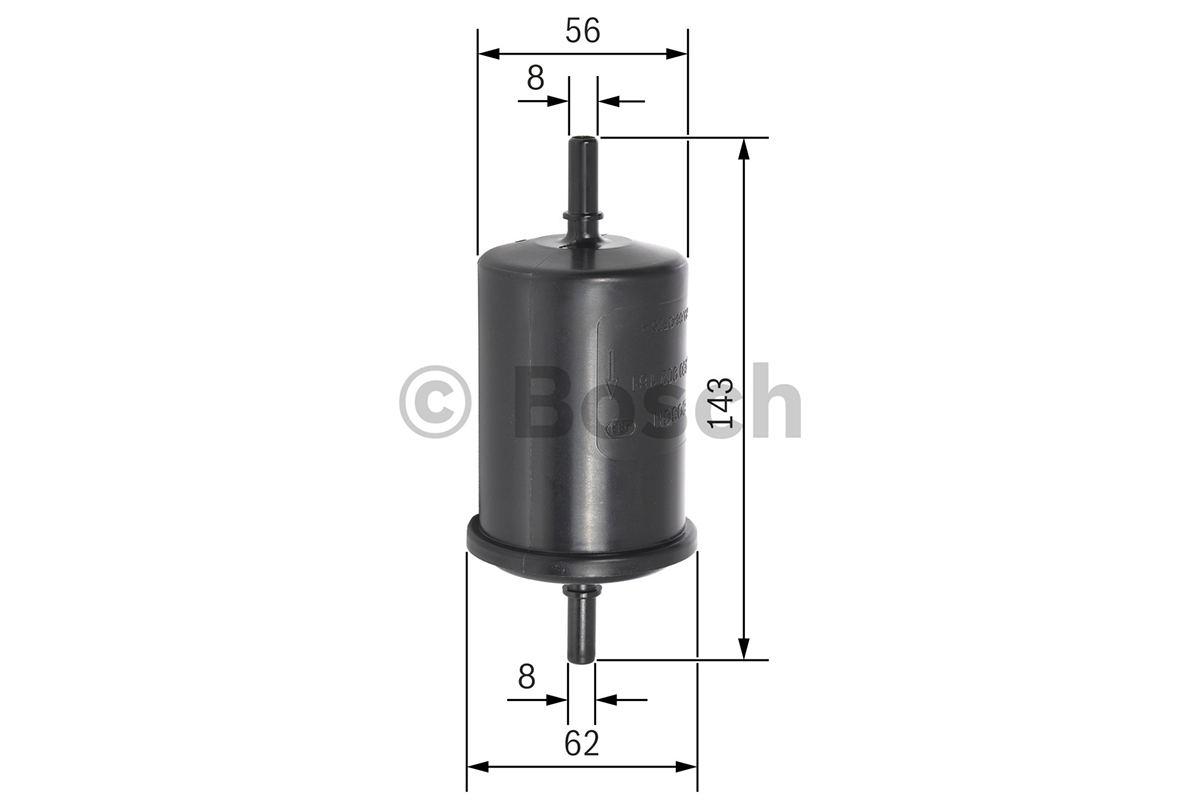 Filtro De Combustible WK612 BOSCH