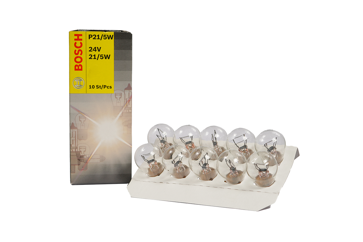 Ampolleta BOSCH P21/5W 24 Volts 21/5 Watts Base BAY15D