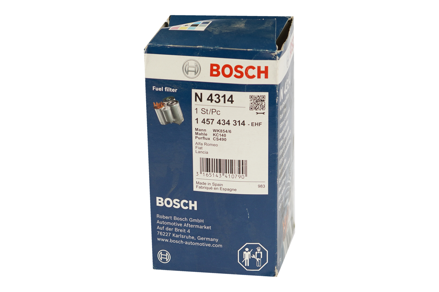 Filtro De Combustible WK854/6 BOSCH