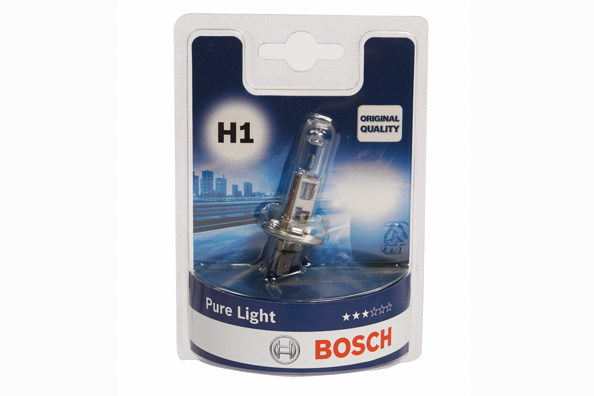 Ampolleta BOSCH H1 12 Volts 55 Watts Base P14.5S