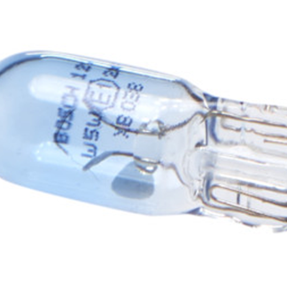 Ampolleta BOSCH Xenon Blue T10 / W5W 12 Volts 5 Watts Base W2.1X9.5D