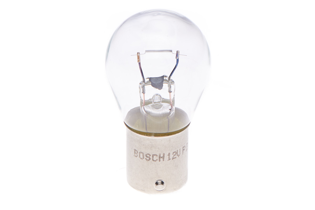 Ampolleta BOSCH P21W 12 Volts 21W Globo Grande Base BA15S