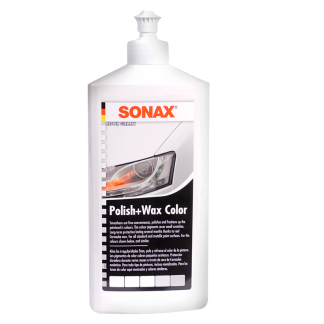 SONAX Polish Wax Cera Color Blanco 500 ML