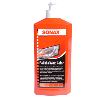 SONAX Polish Wax Cera Color Rojo 500 ML