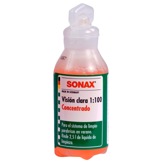 SONAX Vision Clara Liquido Limpia Parabrisas Concentrado 25 ML