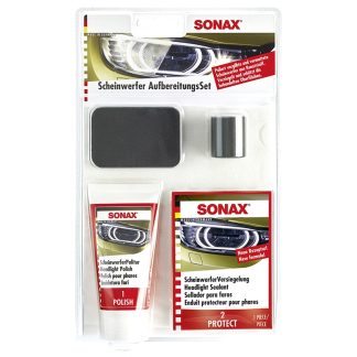 SONAX Kit Renovacion Y Restauracion De Faros 75 ML