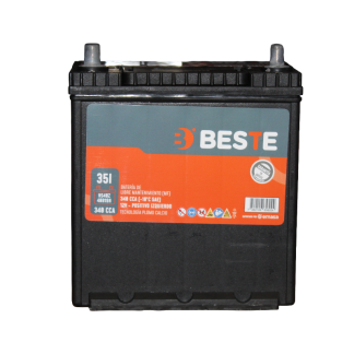 Bateria BESTE MF 40B19R/NS40Z 35 AH 340 CCA Positivo Izquierdo Terminal Delgado