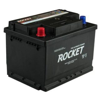 Bateria ROCKET Smf 55458 55 AH 400 CCA Positivo Izquierdo Terminal Estandar