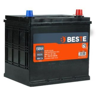 Bateria BESTE MF 55D23L 60 AH 460 CCA Positivo Derecho Terminal Estandar