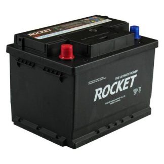Bateria ROCKET Smf 56217 62 AH 500 CCA Positivo Izquierdo Terminal Estandar