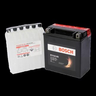 Bateria BOSCH AGM BTX16 14 AH 230 CCA Positivo Izquierdo Terminal Tipo Cubo
