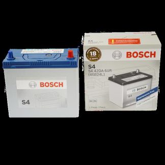 Bateria BOSCH S4 NS60L 42 AH 400 CCA Positivo Derecho Terminal Delgado