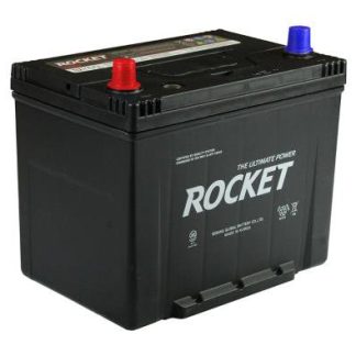 Bateria ROCKET Smf 80D26R 70 AH 600 CCA Positivo Izquierdo Terminal Estandar